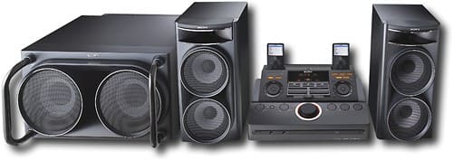 Front Standard. Sony - Xross Fade 450W DJ Shelf System.