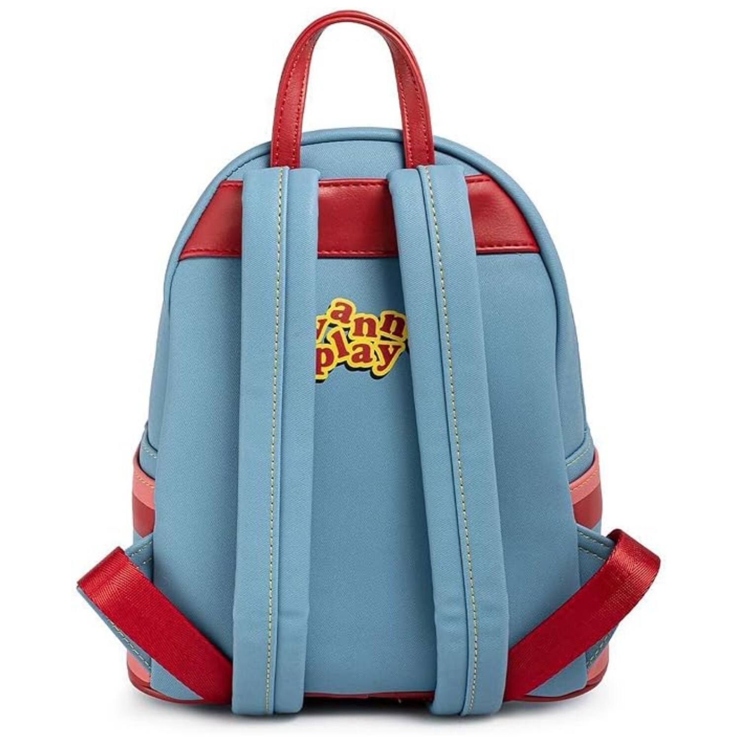 LoungeFly Childs Play Chucky Cosplay Womens Double Strap Shoulder Bag ...