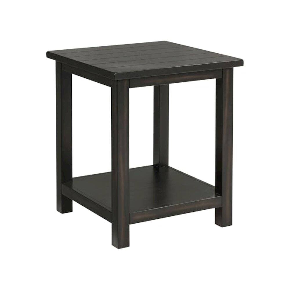 Alt View 3. Coaster Co. of America - Payne 3-piece Coffee and End Table Set Distressed Java - Black.