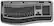 Front Standard. Microsoft - Wireless Keyboard 6000 - Black.