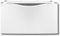 Whirlpool - 15-1/2" Laundry Pedestal with Storage Drawer - White-Front_Standard 