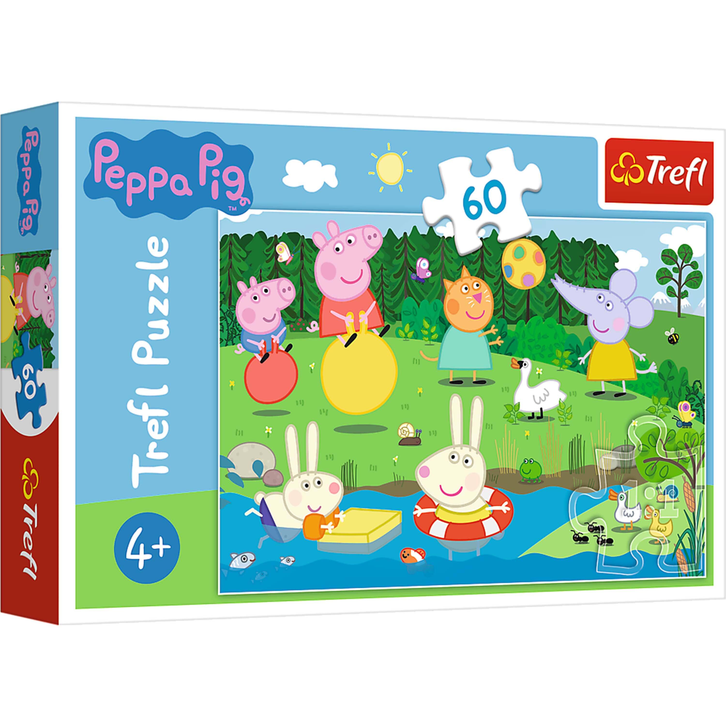 Peppa Pig Trefl Puzzle 4+  
60  
Trefl