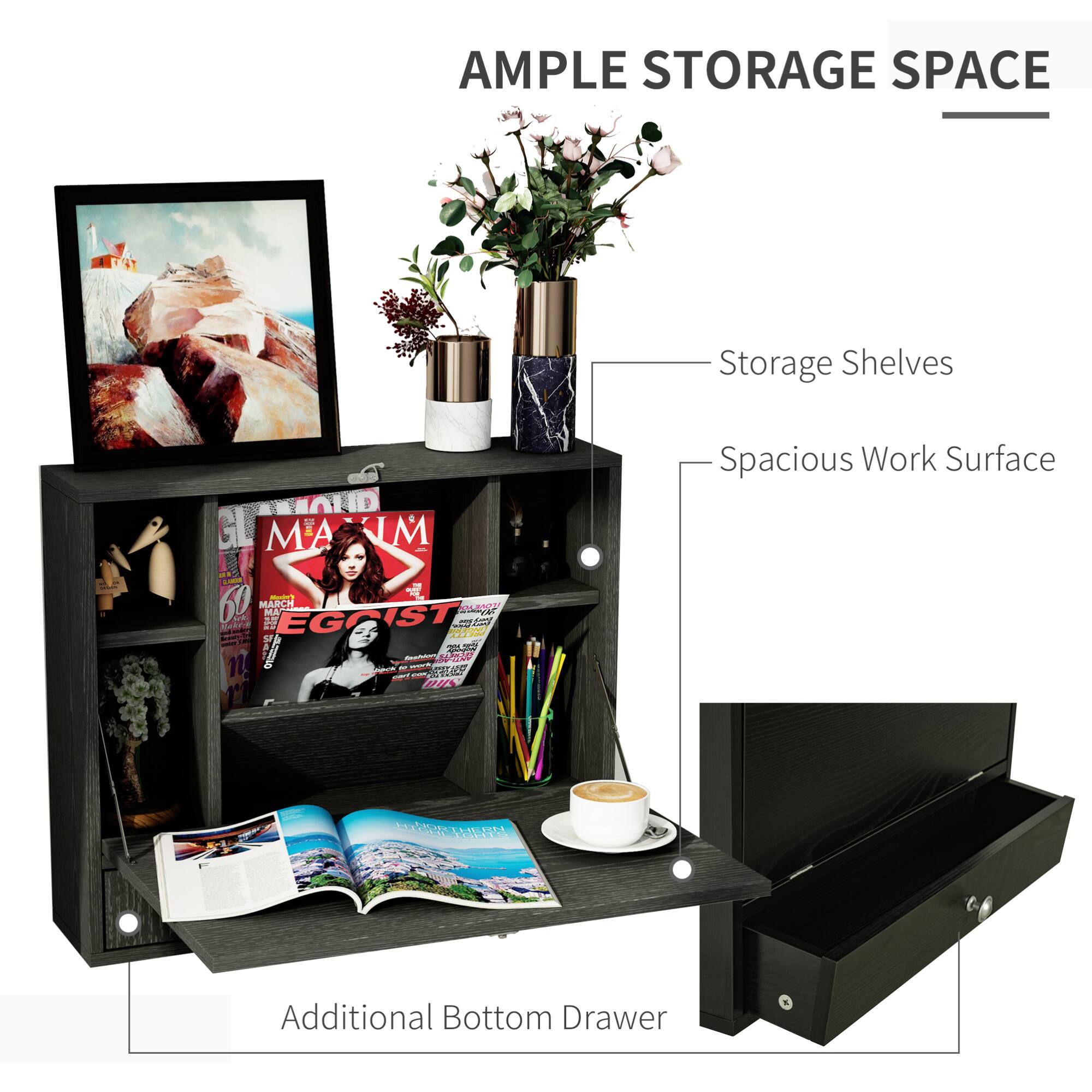 AMPLE STORAGE SPACE

- Storage Shelves
- Spacious Work Surface
- Additional Bottom Drawer