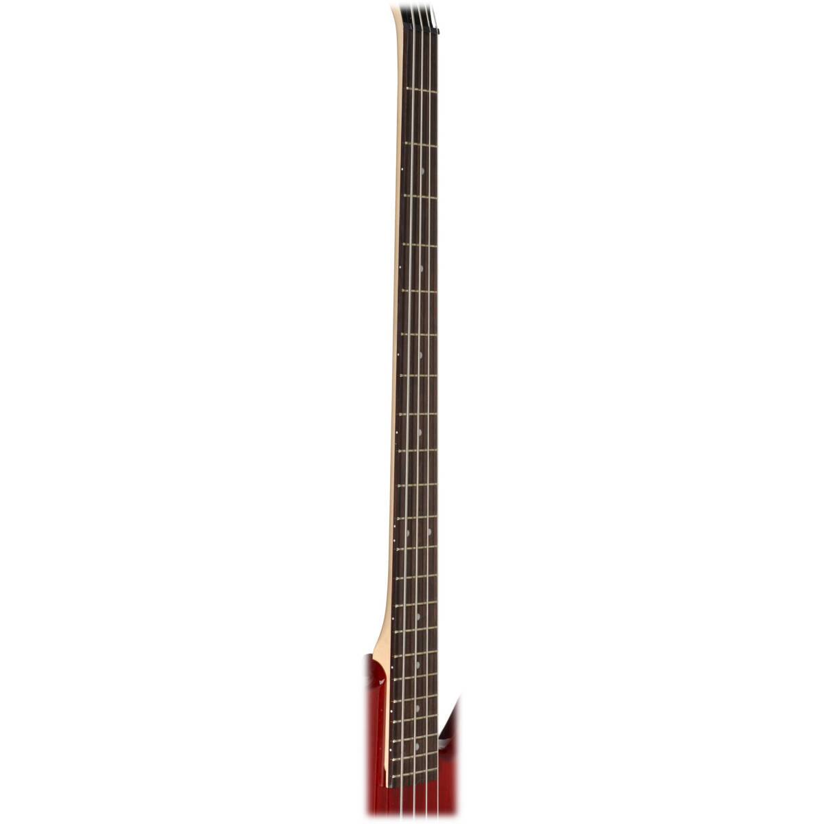 Alt View 7. Ibanez - Ibanez GIO GSR200 Electric Bass Guitar, Rosewood Fretboard, Transparent Red.