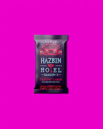 HAZBIN HOLEL SEASON 2- 2 TRADING CARDS 10-CARD BOOSTER PACK