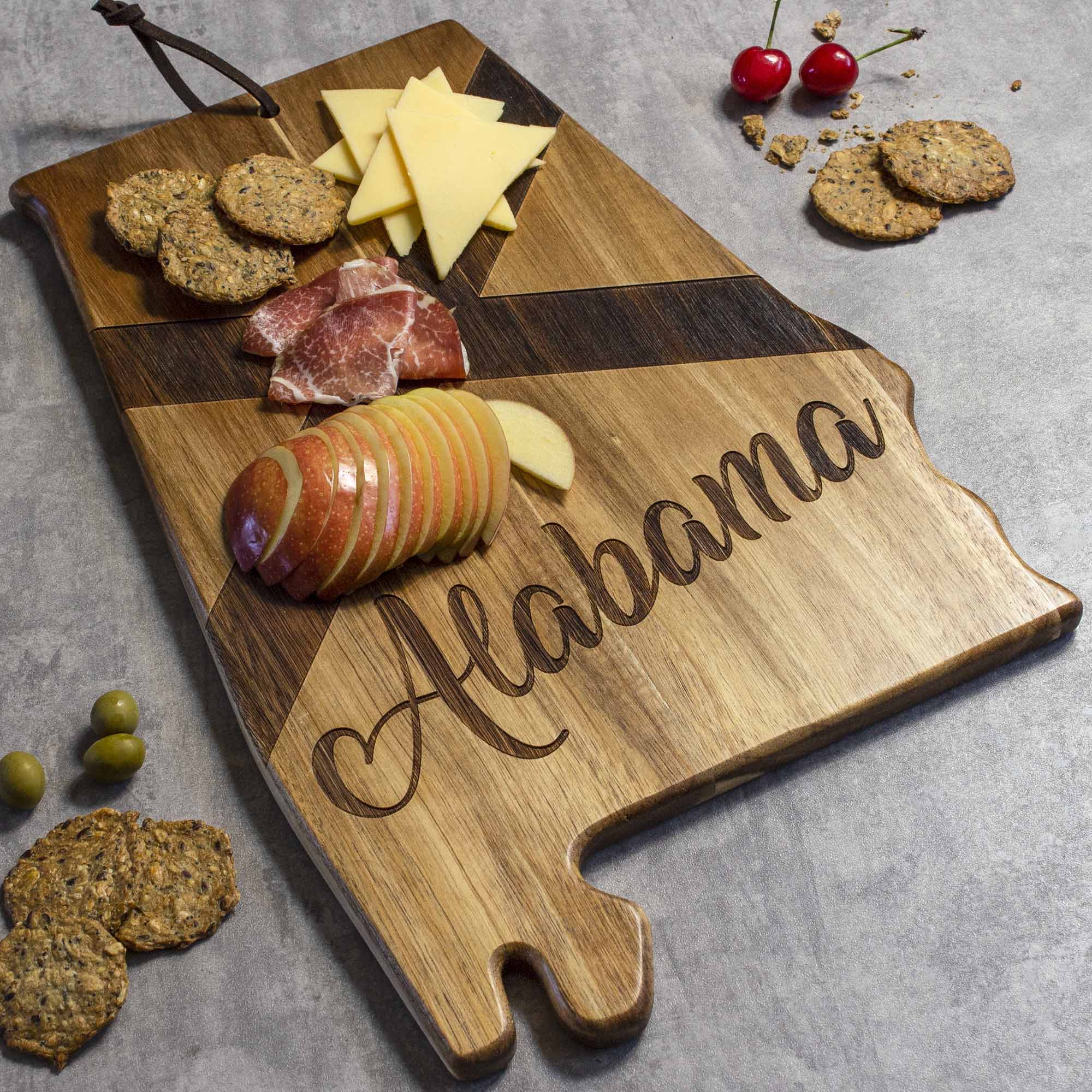 Alt View 2. Rock & Branch - Origins Series Alabama Cutting Board.