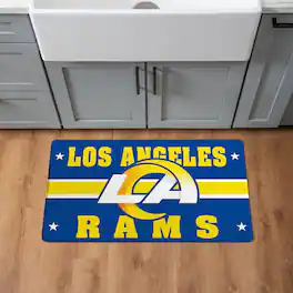 Evergreen Enterprises - Los Angeles Rams 18" x 30" Anti-Fatigue Comfort Indoor Mat - Multicolor