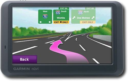 Front Standard. Garmin - nüvi 785T GPS.