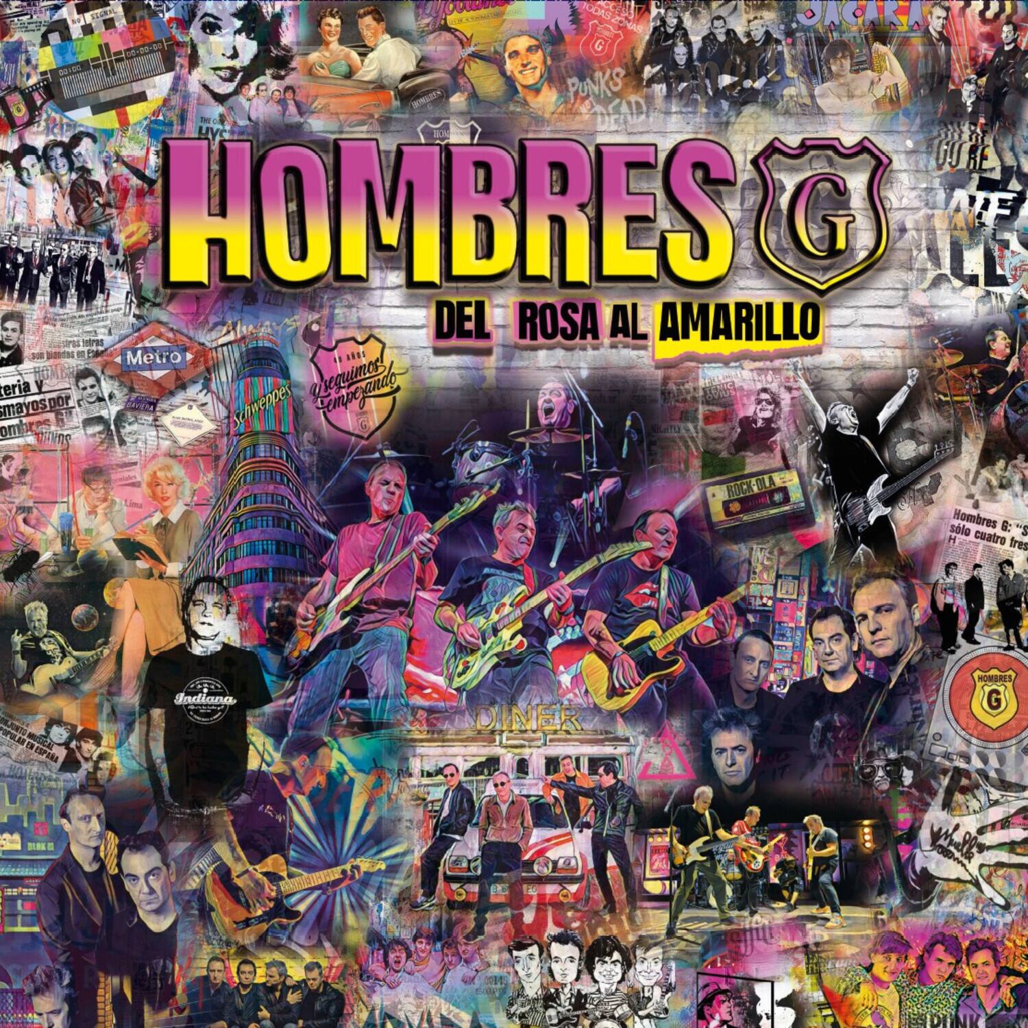 Hombres G - Del Rosa Al Amarillo   - VINYL LP