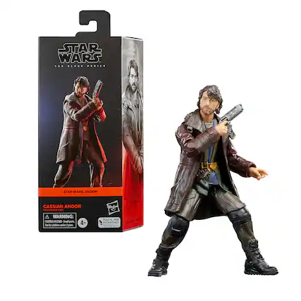 Front. Star Wars - The Black Series Cassian Andor.