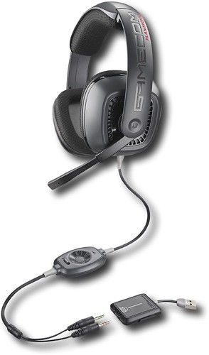  Plantronics - GameCom Stereo Gaming Headset - Black