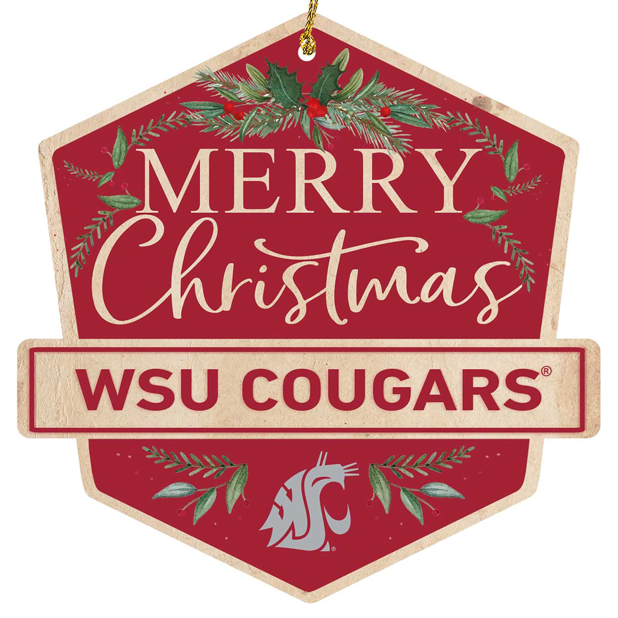MERRY Christmas  
WSU COUGARS