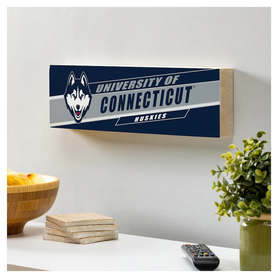 Uconn Hand Sign Evergreen Enterprises UConn Huskies 5