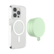 Left. PopSockets - Multi-Surface Magnetic Suction Phone with MagSafe for Mobile Phones - Metallic Eucalyptus.