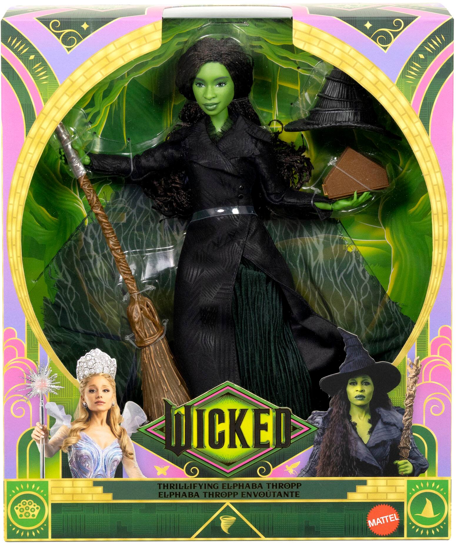 DICKED, THRILLIFYING ELPHABA THROPP, ELPHABA THROPP ENVOUTANTE, MATTEL