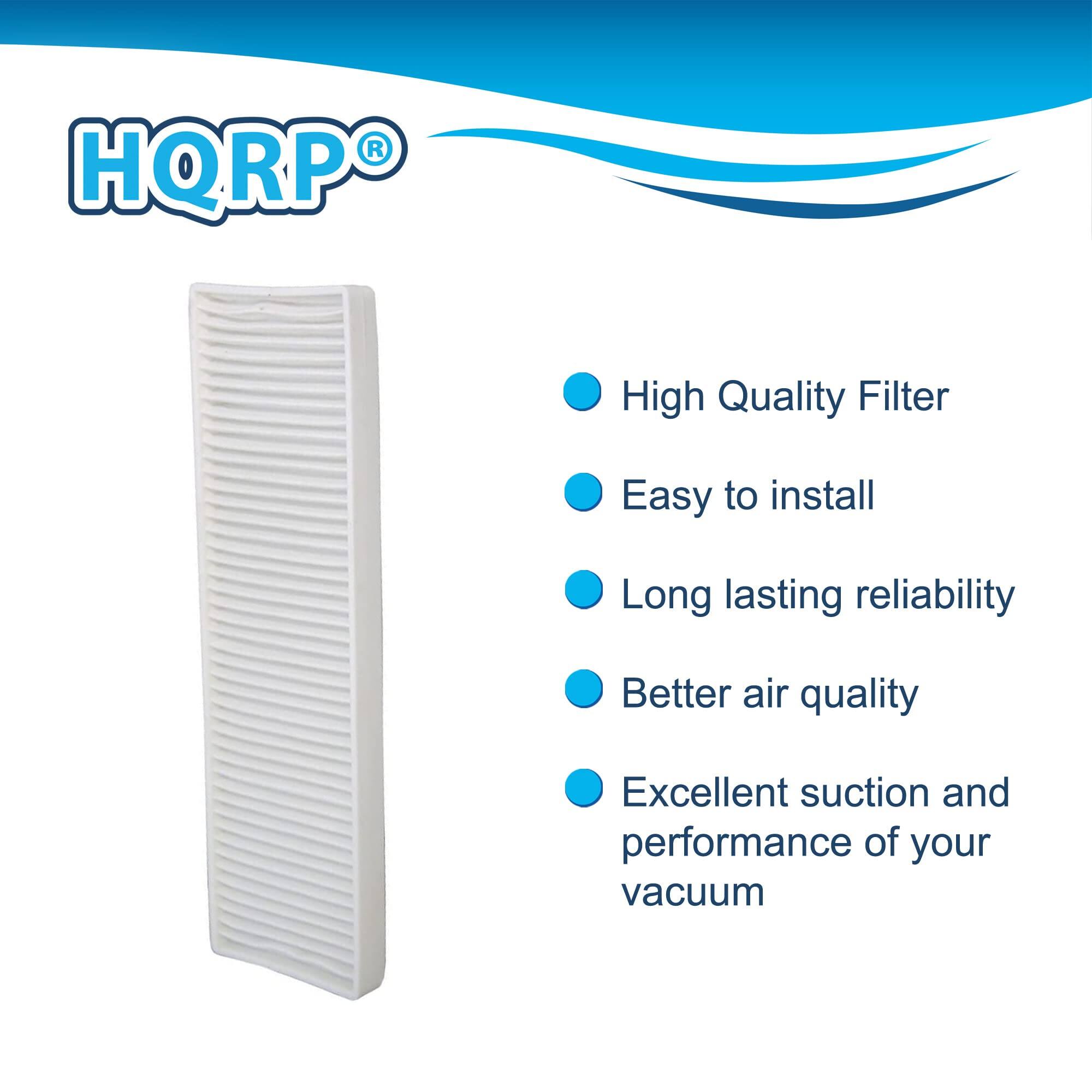 HQRP®

- High Quality Filter
- Easy to install
- Long lasting reliability
- Better air quality
- Excellent suction and performance of your vacuum