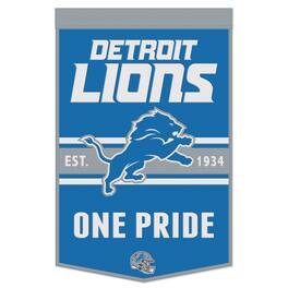 WinCraft - Detroit Lions 24" x 38" Primary Logo Banner - Multicolor