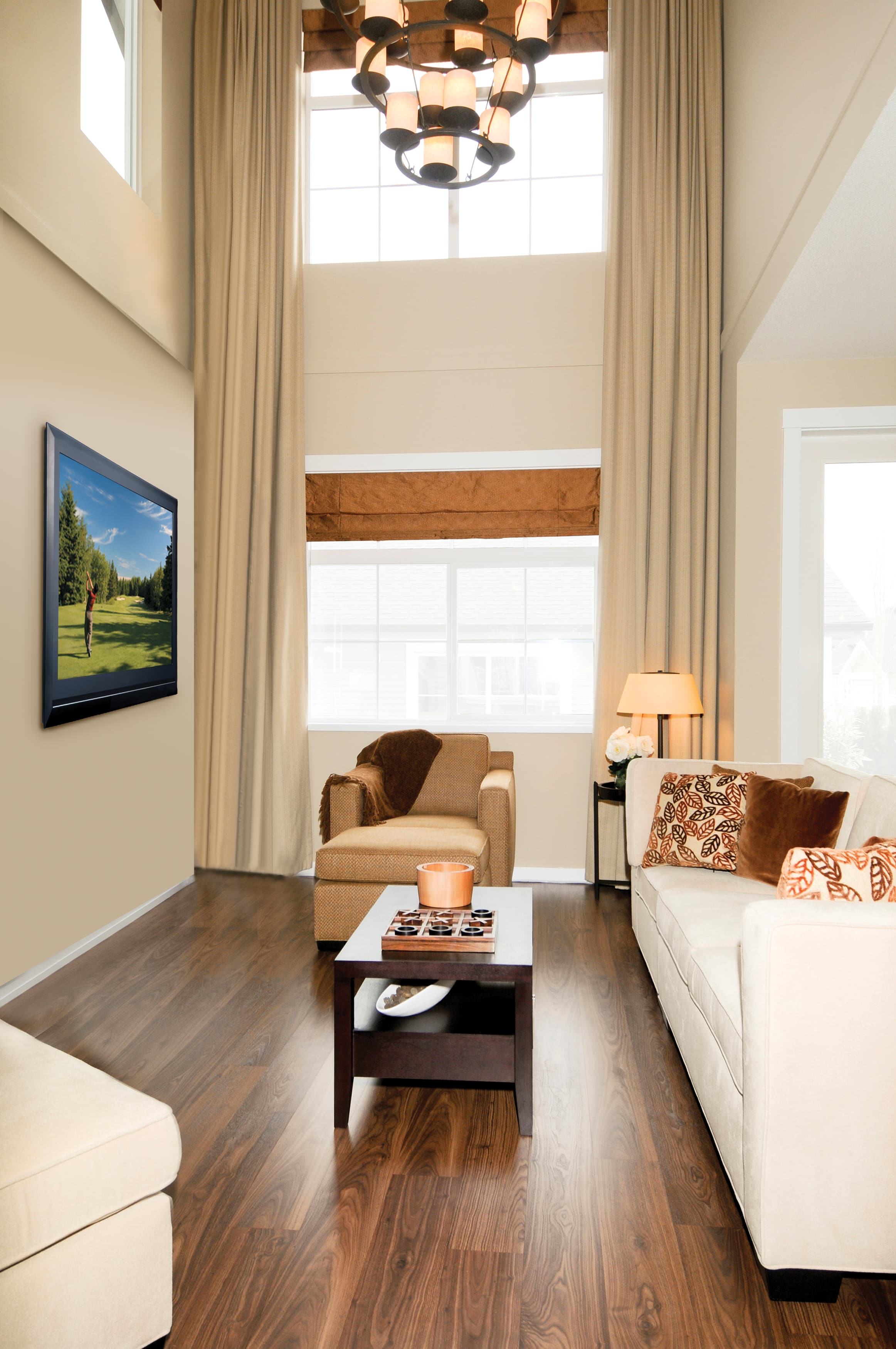 Alt View 1. Peerless-AV - Universal Ultra Slim Flat Wall Mount For 32" to 56" Ultra-thin Flat Panel Displays* - Gloss Black.