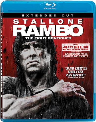 Front. Rambo (Extended Edition) - BLU-RAY.