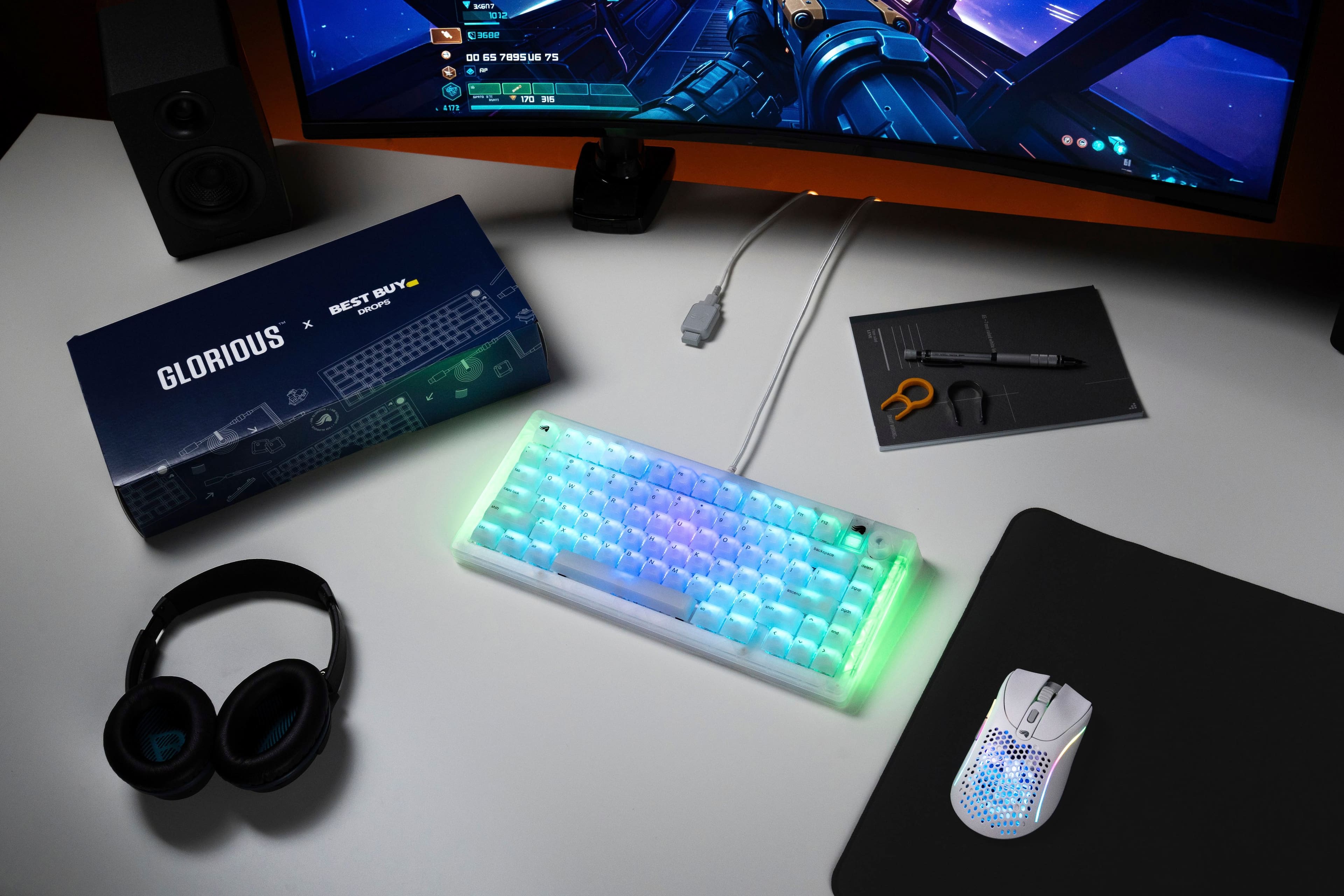 The text on the image reads "Glorious".