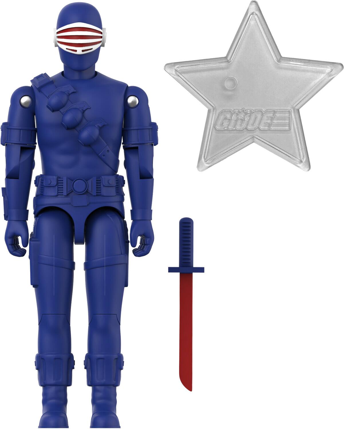 Alt View 4. Super7 - Super7 - G.I. Joe - ReAction+ Wv8 - Snake Eyes (America's 250th Anniversary)   - COLLECTIBLES - Multicolor.