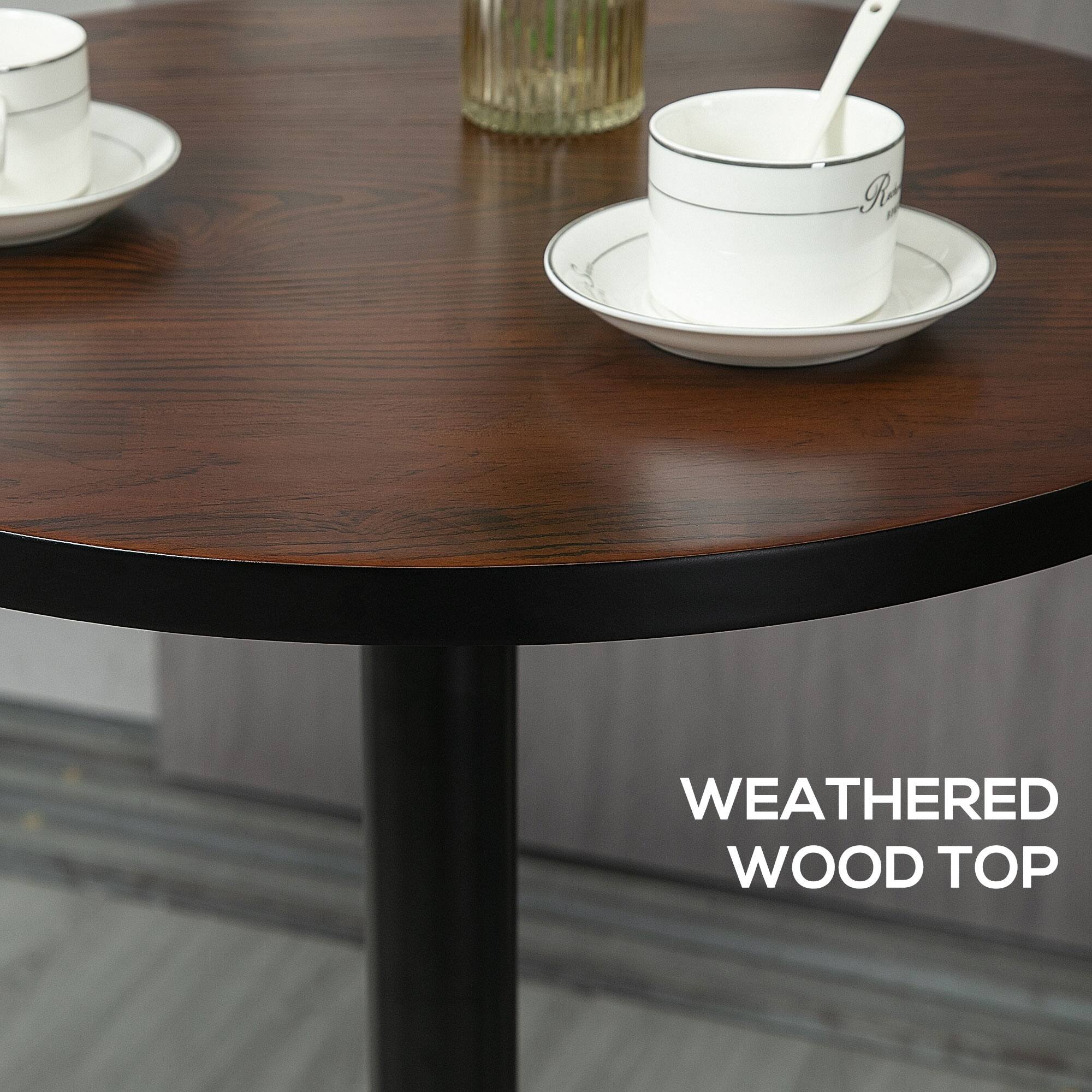 R WEATHERED WOOD TOP