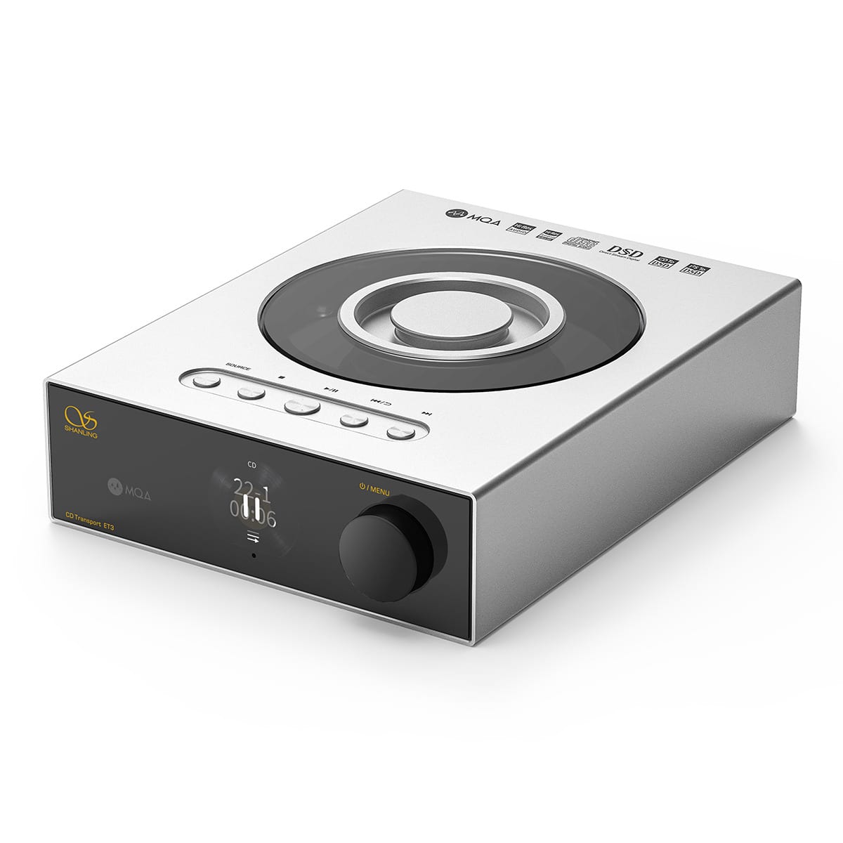 Shanling - ET3 Dedicated Digital CD Player & Transport - Silver