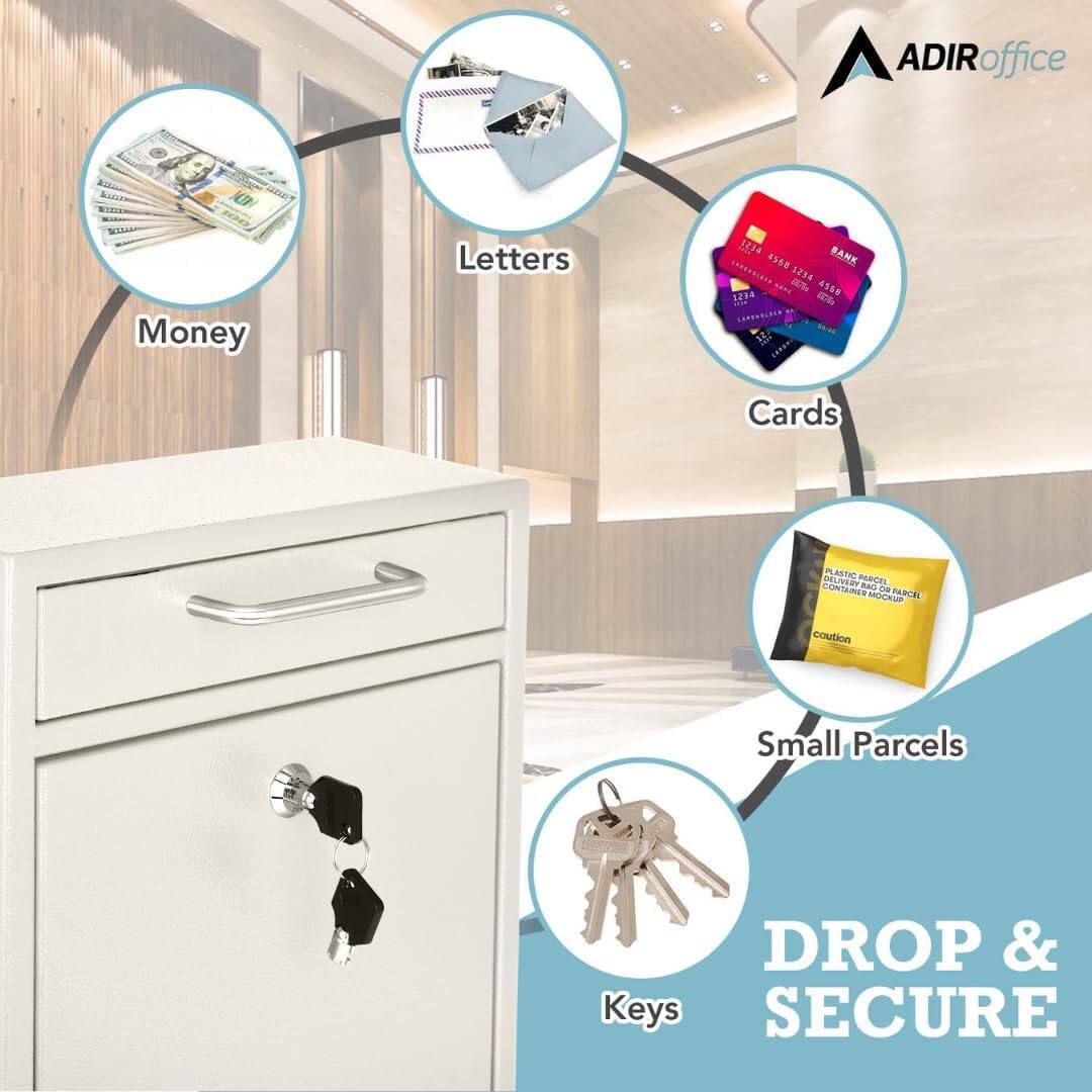 ADIRoffice ADIR STE SA Money Letters Cards Small Parcels Keys DROP & SECURE