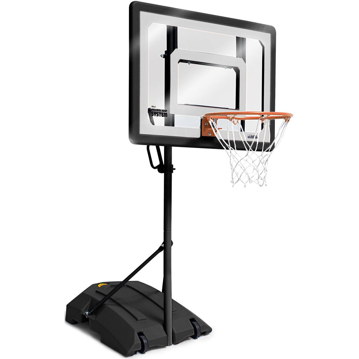Front. SKLZ - SKLZ Pro Mini Basketball Hoop System - Black/Gray.