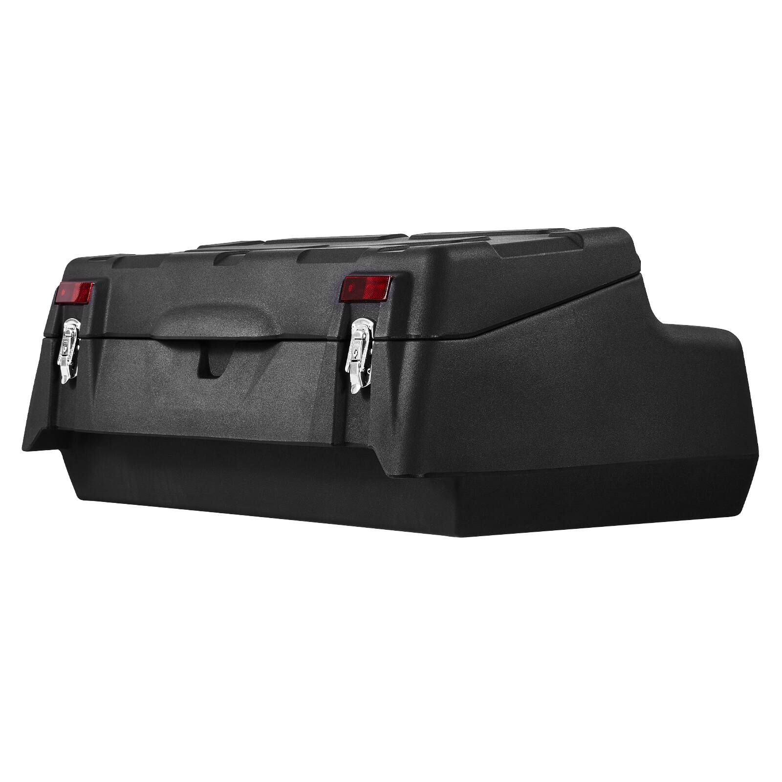 Alt View 5. VEVOR - ATV Rear Storage Box, 95L ATV Rear Cargo Box with Padded Backrest, Waterproof LLDPE and Lockable Gear Storage Box - Black.