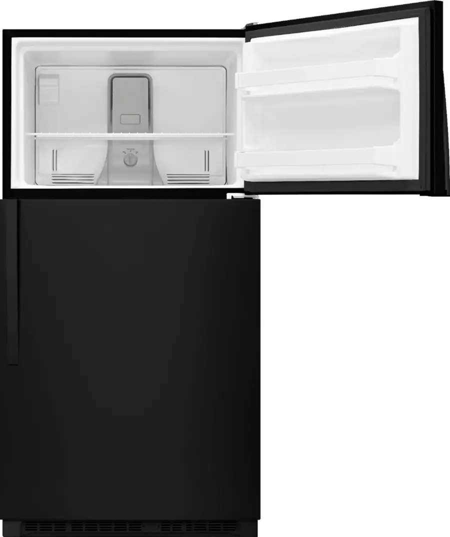 Alt View 4. Whirlpool - 20.5 Cu. Ft. Top-Freezer Refrigerator - Black.