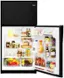 Left. Whirlpool - 20.5 Cu. Ft. Top-Freezer Refrigerator - Black.