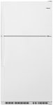 Front Zoom. Whirlpool - 20.5 Cu. Ft. Top-Freezer Refrigerator - White.