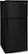 Angle Zoom. Whirlpool - 19.3 Cu. Ft. Top-Freezer Refrigerator - Black.