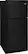 Angle. Whirlpool - 19.3 Cu. Ft. Top-Freezer Refrigerator - Black.
