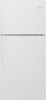 Whirlpool - 19.3 Cu. Ft. Top-Freezer Refrigerator - White - Front_Zoom