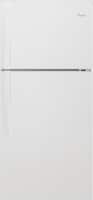Whirlpool - 19.3 Cu. Ft. Top-Freezer Refrigerator - White - Front_Zoom