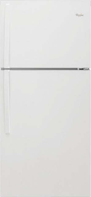 Whirlpool 19.3 Cu. Ft. Top-Freezer Refrigerator White WRT519SZDW - Best Buy