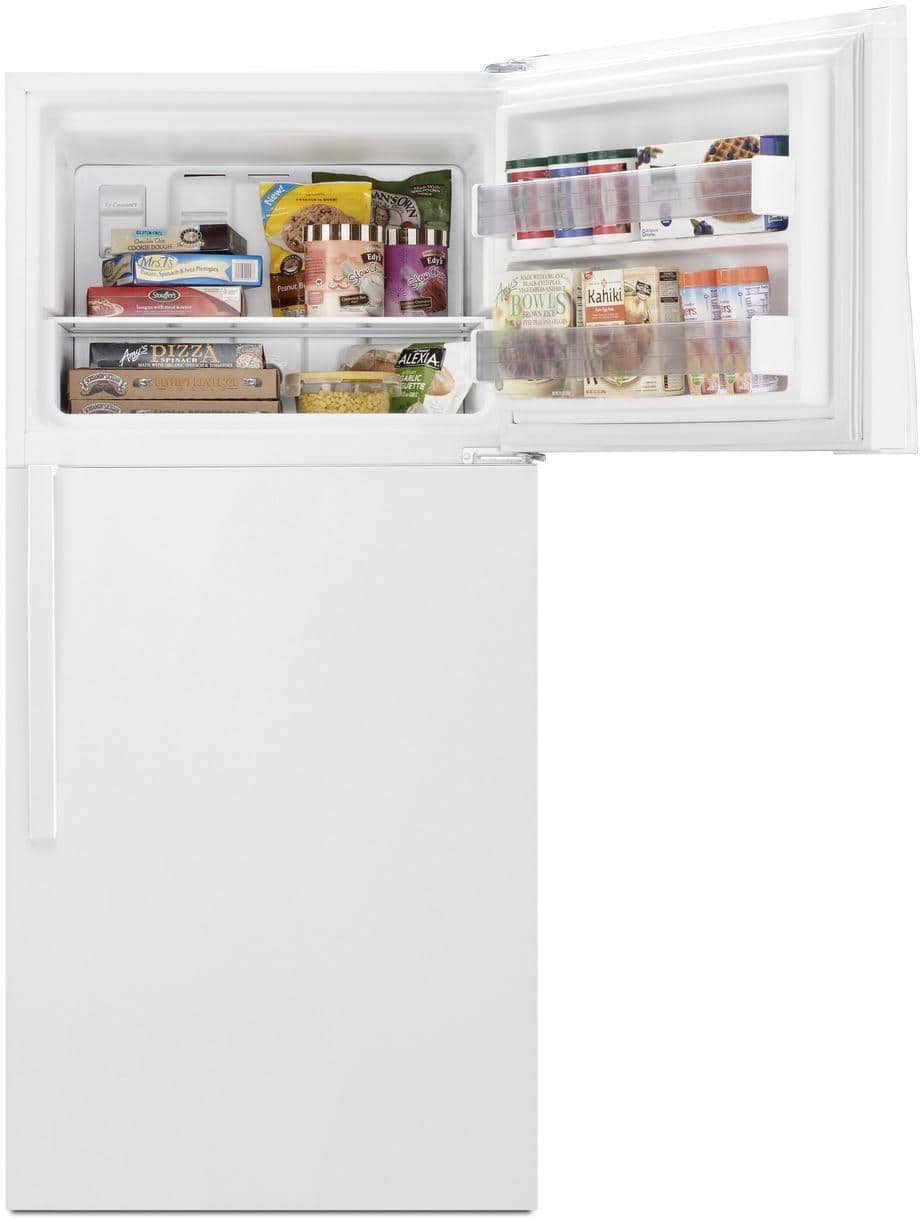 Alt View 13. Whirlpool - 19.3 Cu. Ft. Top-Freezer Refrigerator - White.