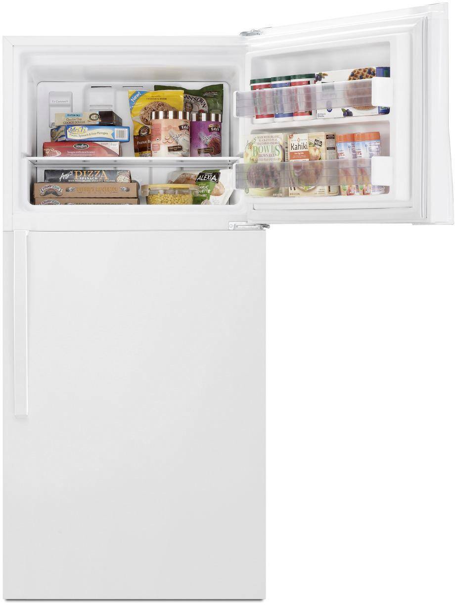 Alt View 13. Whirlpool - 19.3 Cu. Ft. Top-Freezer Refrigerator - White.