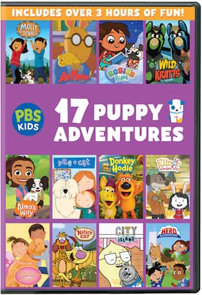 Front. PBS KIDS: 17 Puppy Adventures - DVD.
