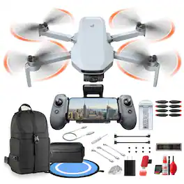 Potensic - ATOM 2 Standard Kit Camera Drone with 1 Battery AI Track and 10km Transmission + More