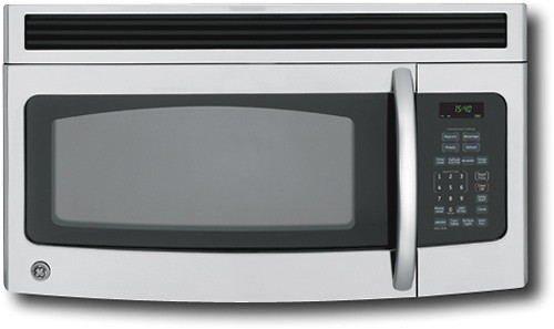  GE - Spacemaker 1.5 Cu. Ft. Over-the-Range Microwave - Stainless-Steel
