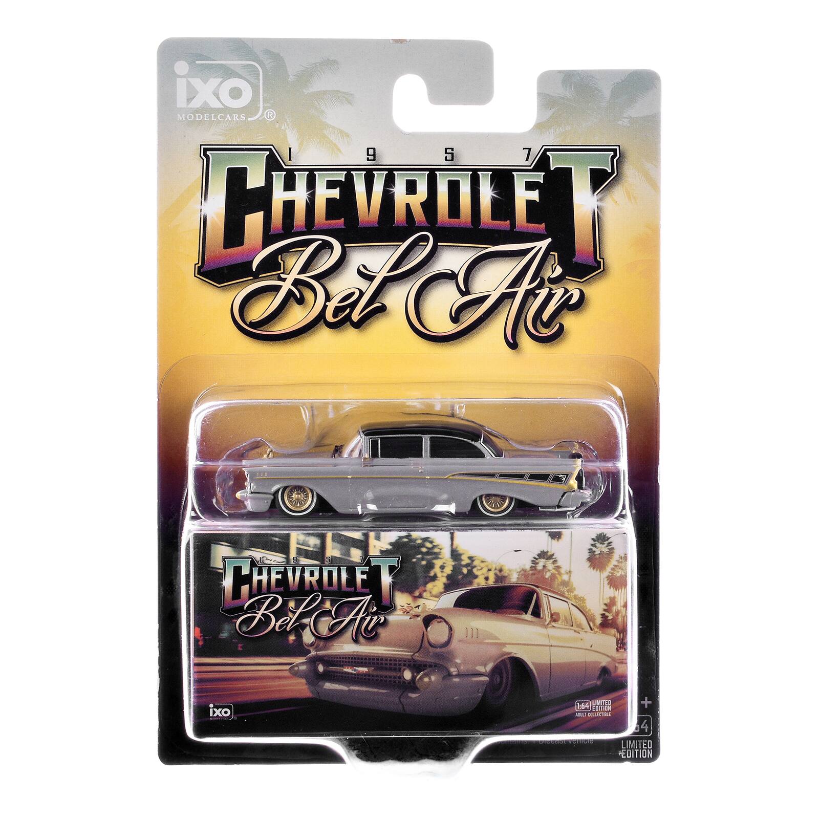 ixo MODELCARS  
CHEVROLET Bel Air  
1:11  
ixo 164 MTU  
LIMITED EDITION