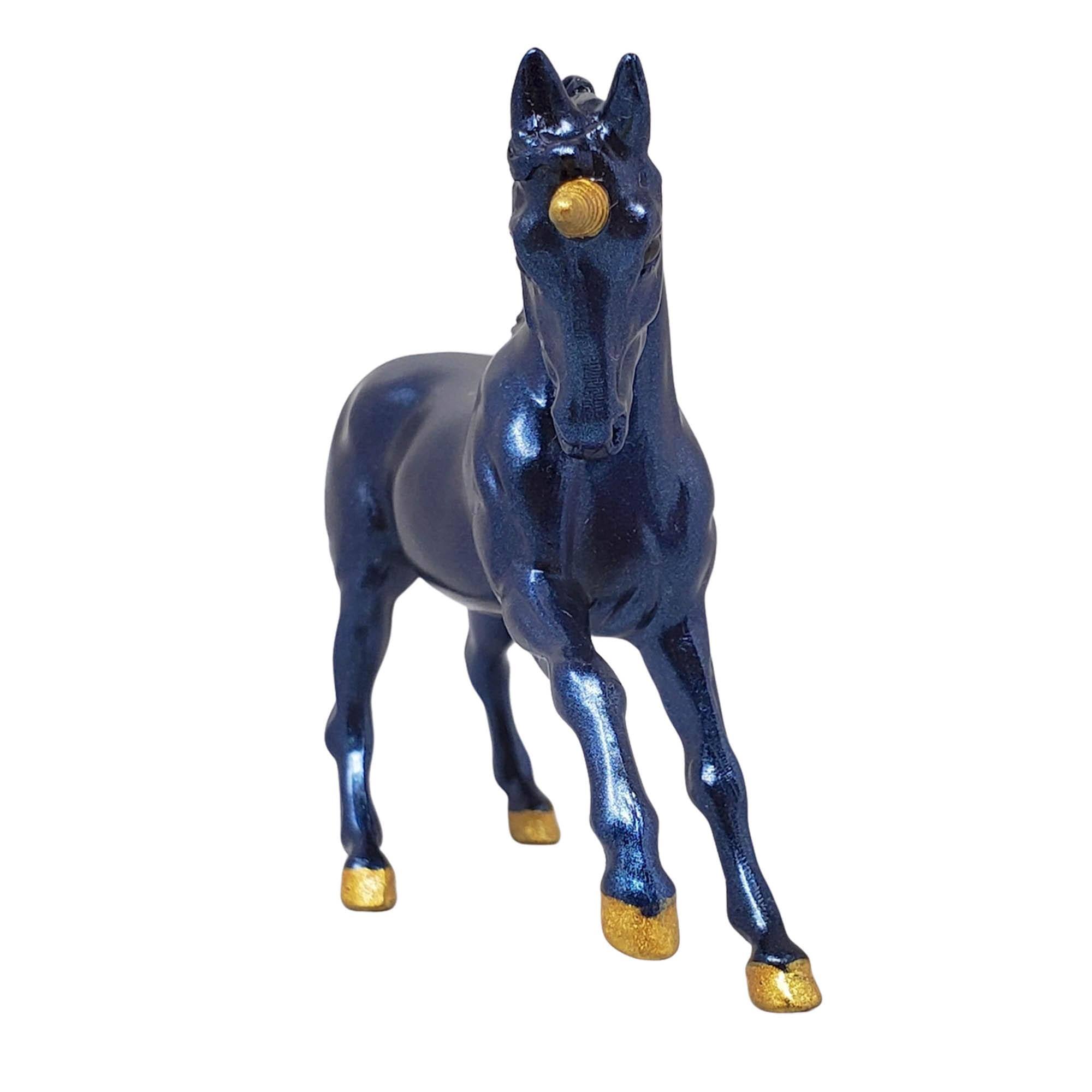 Alt View 5. Breyer - Breyer Unicorn Treasures 1:32 Scale Model Horse | Topaz - Yellow.