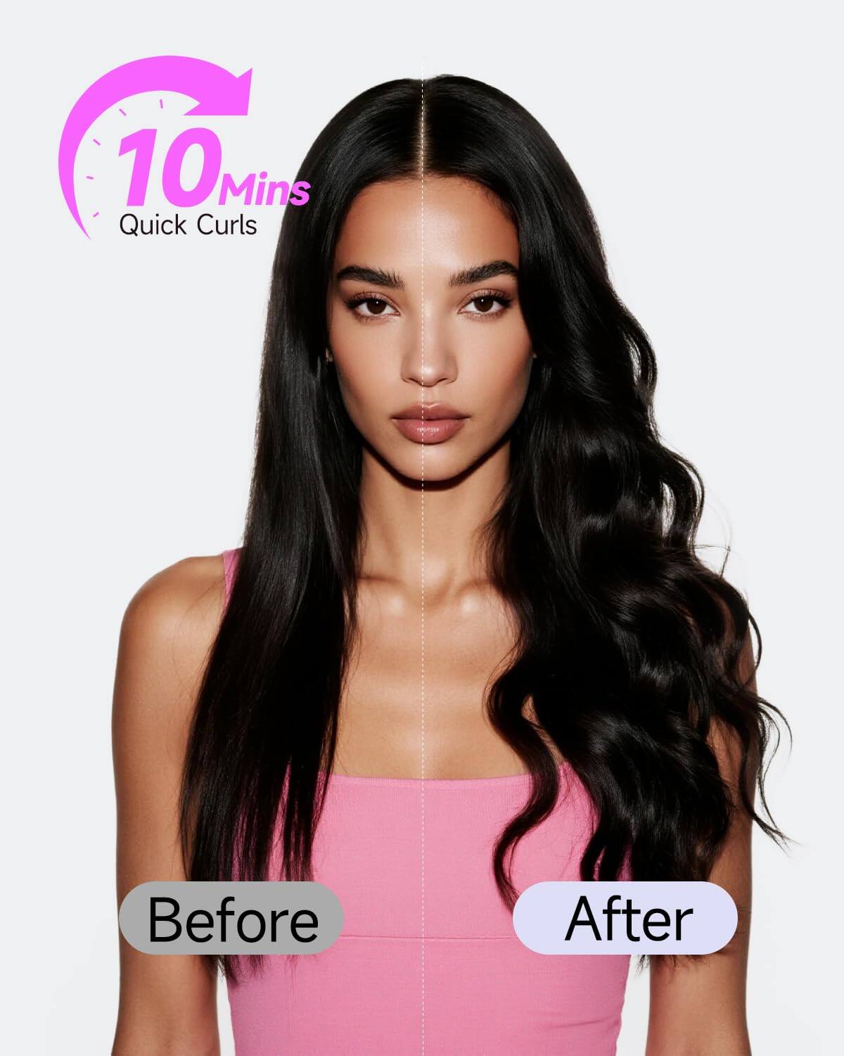 10 Mins Quick Curls

Before After