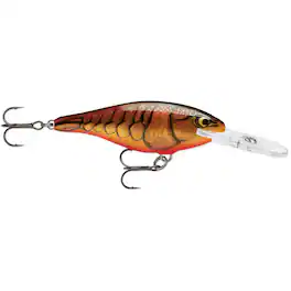 Rapala - Shad Rap 05, Fishing Lure - Dark Brown Crawdad