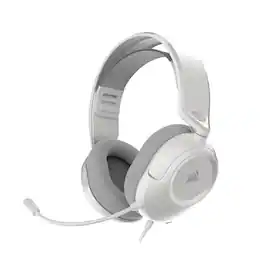 CORSAIR - HS35 v3 Wired Over-the-Ear Gaming Headset for PC,Xbox One,Xbox Series X|S,PS5,PS4, Nintendo Switch and Mobile - White