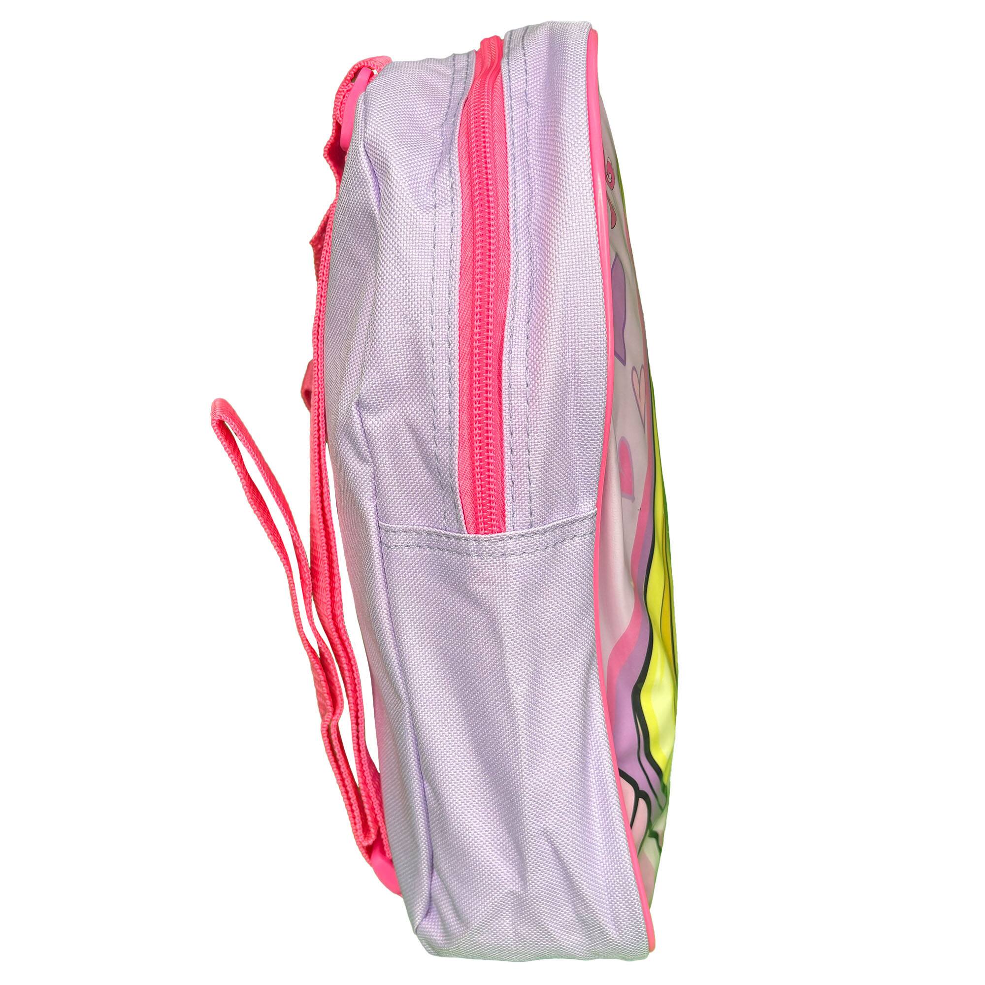 Alt View 4. UPD - Barbie Backpack 11" Mini Small Toddler Pink Girls - Multicolored.