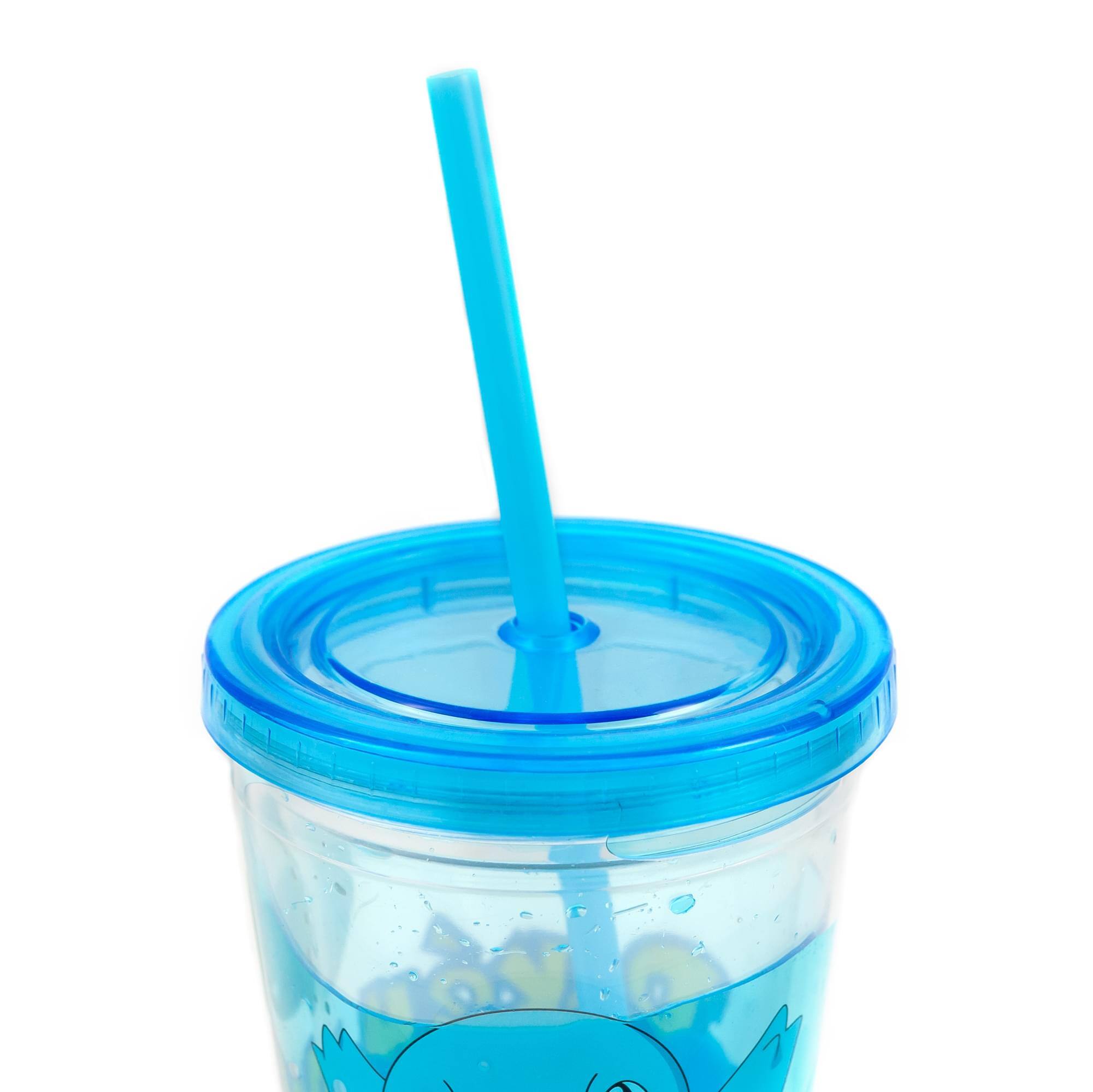 Alt View 10. Pokémon - Pokemon Carnival Cup With Glitter and Confetti Featuring Squirtle 16oz. - Blue.